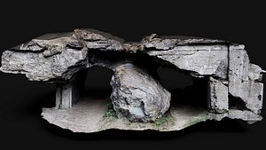destroyed ww2 bunker front wall concrete part2 photogrammetry