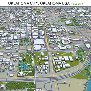 Oklahoma  Oklahoma USA 3D