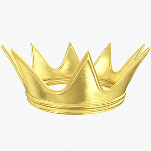 Cartoon Gold Crown