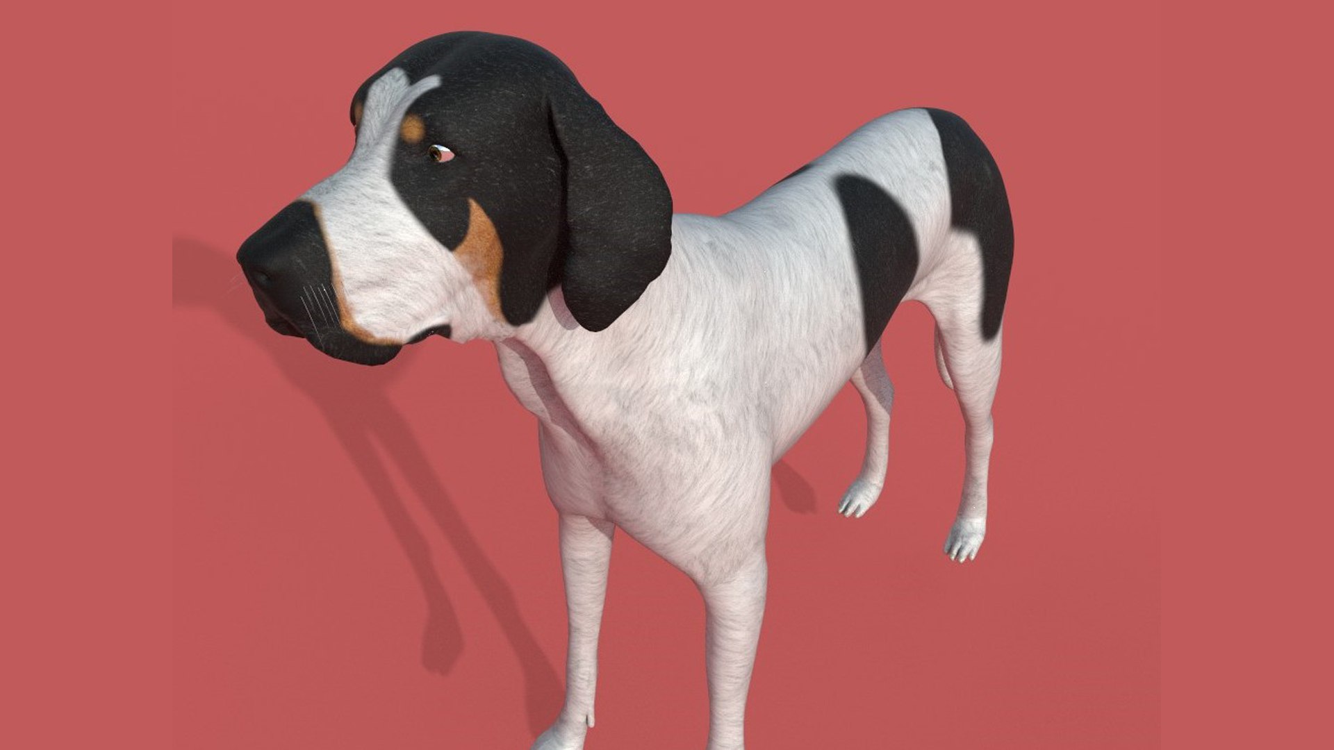 3D Model Dog With Texture - TurboSquid 1748421