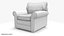 Ethan Allen Bennet Roll-Arm-Stuhl