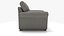 Ethan Allen Bennet Roll-Arm-Stuhl