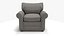 Ethan Allen Bennet Roll-Arm-Stuhl