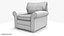 Ethan Allen Bennet Roll-Arm-Stuhl