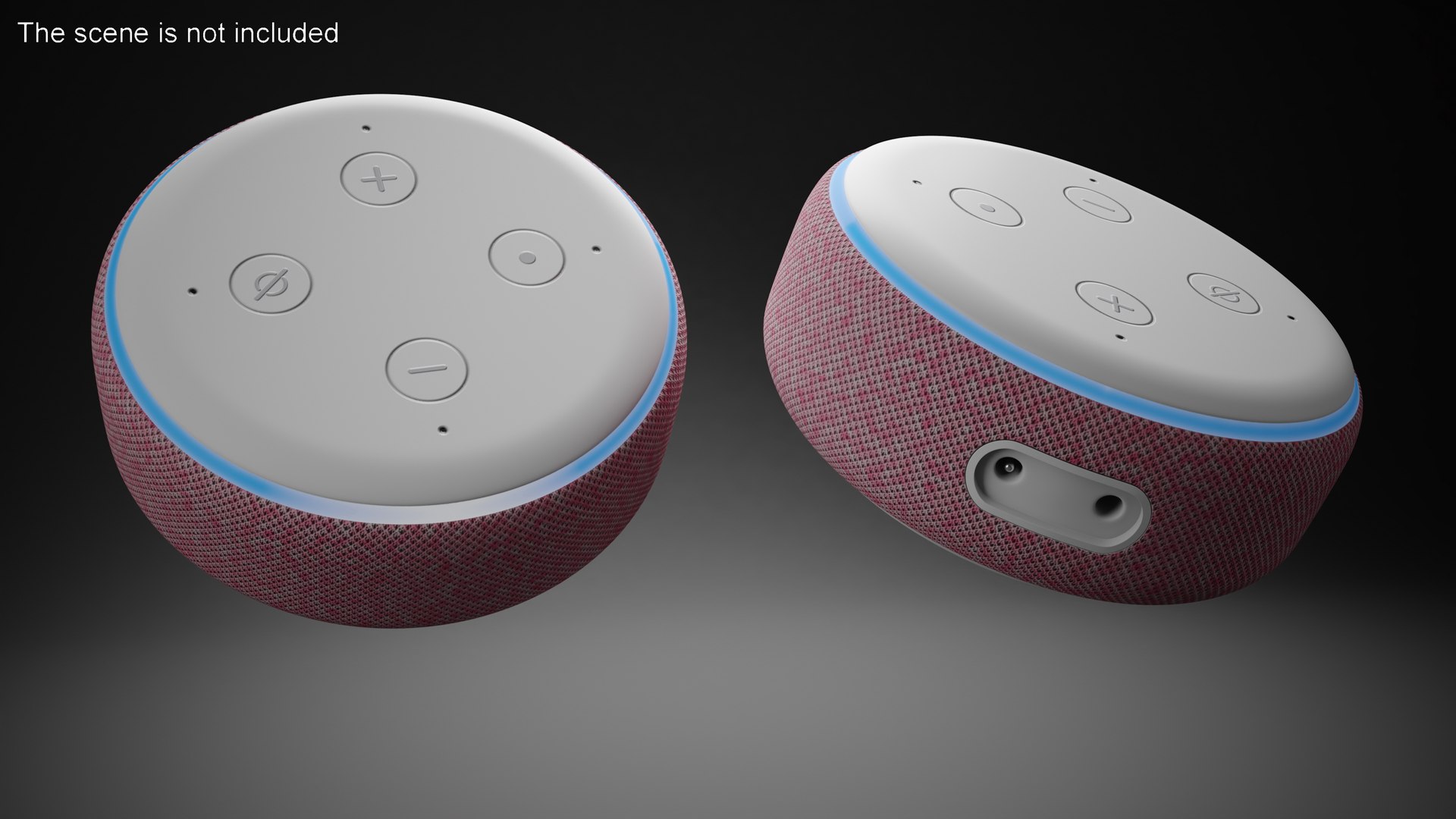 Amazon Echo Dot Pink 3D Model - TurboSquid 1998666