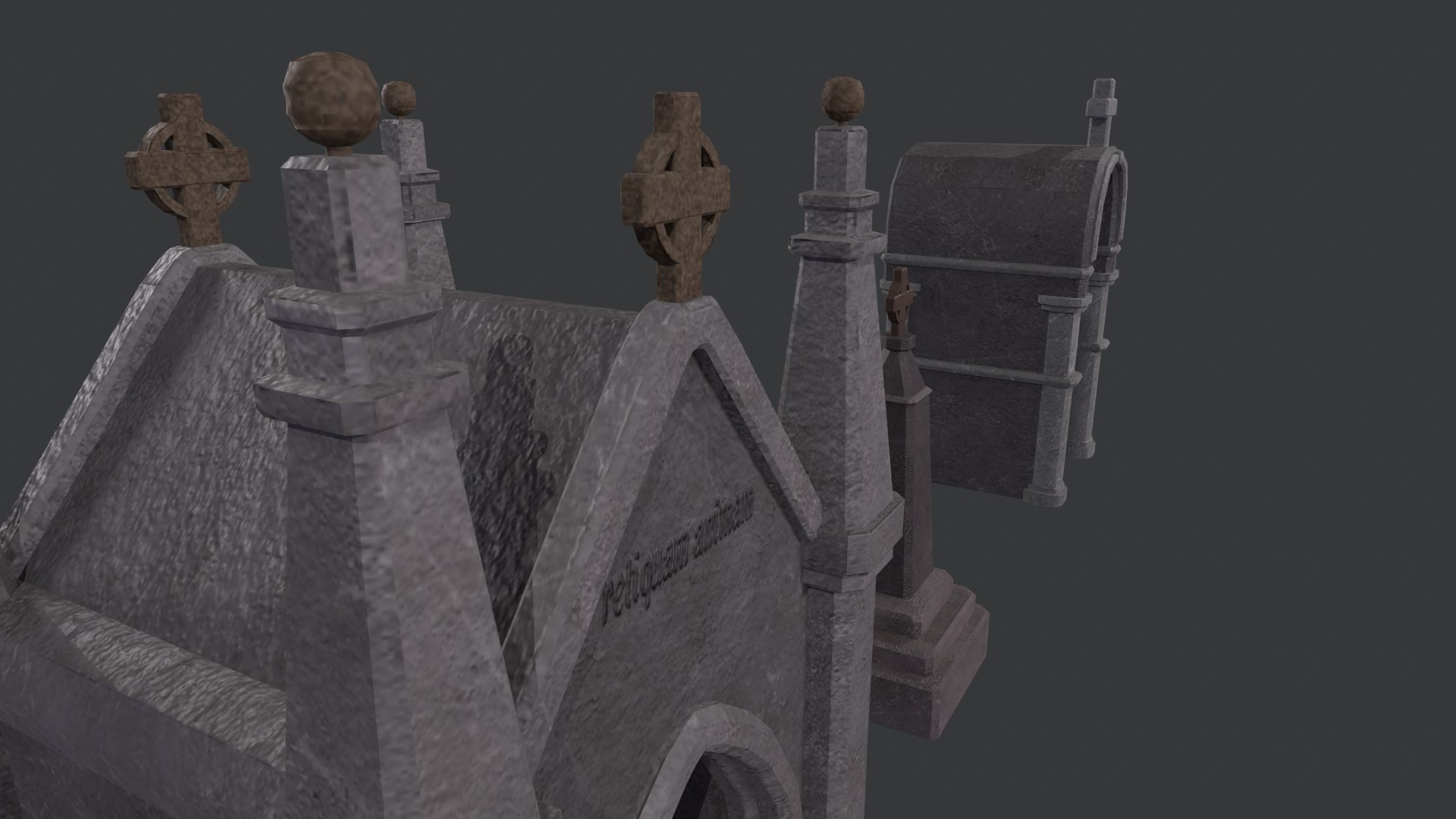 3D Tombs Colleccion Model - TurboSquid 2370374
