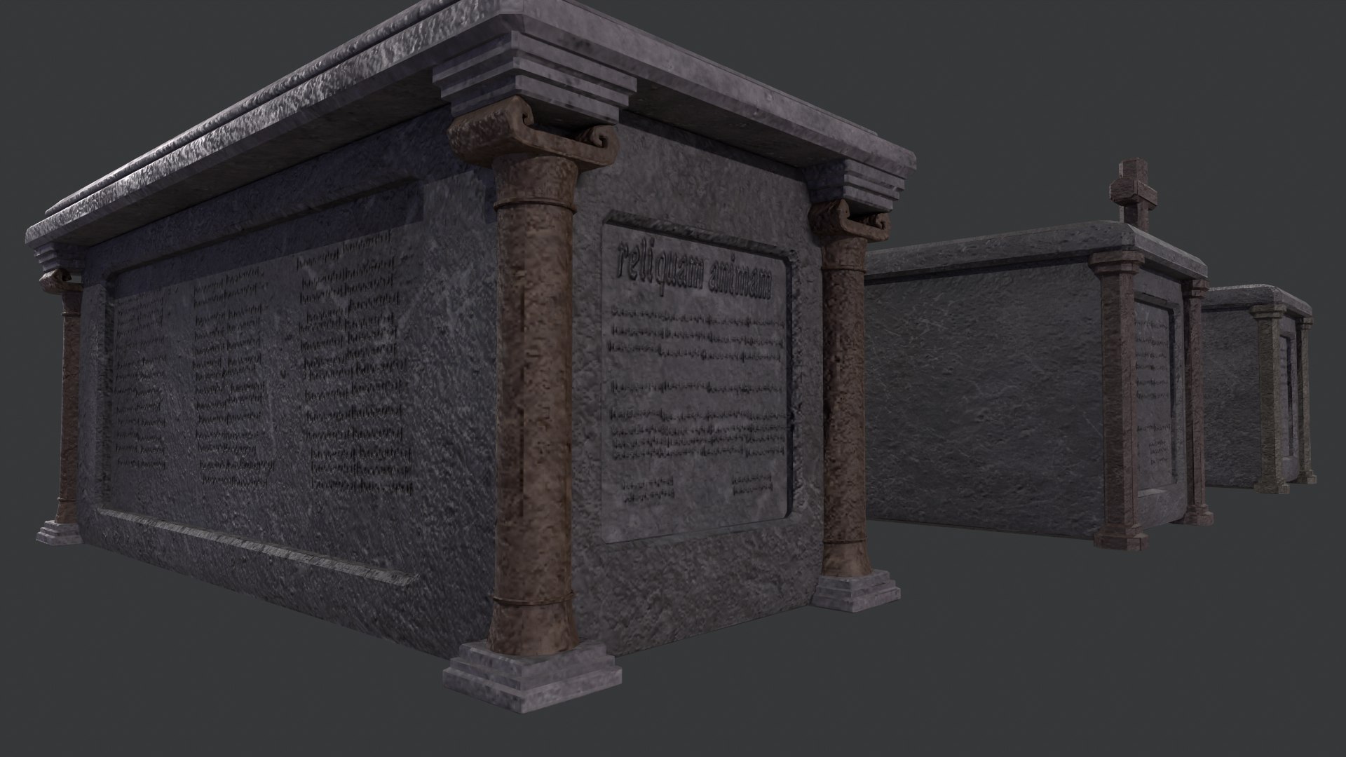 3D Tombs Colleccion Model - TurboSquid 2370374