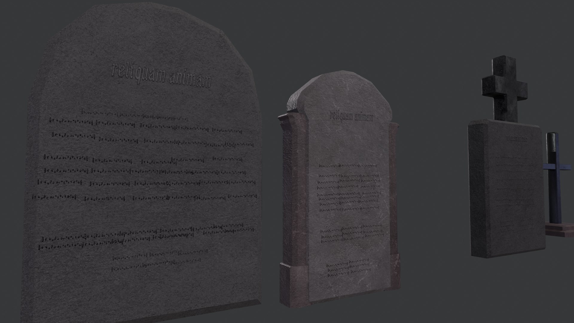3D Tombs Colleccion Model - TurboSquid 2370374