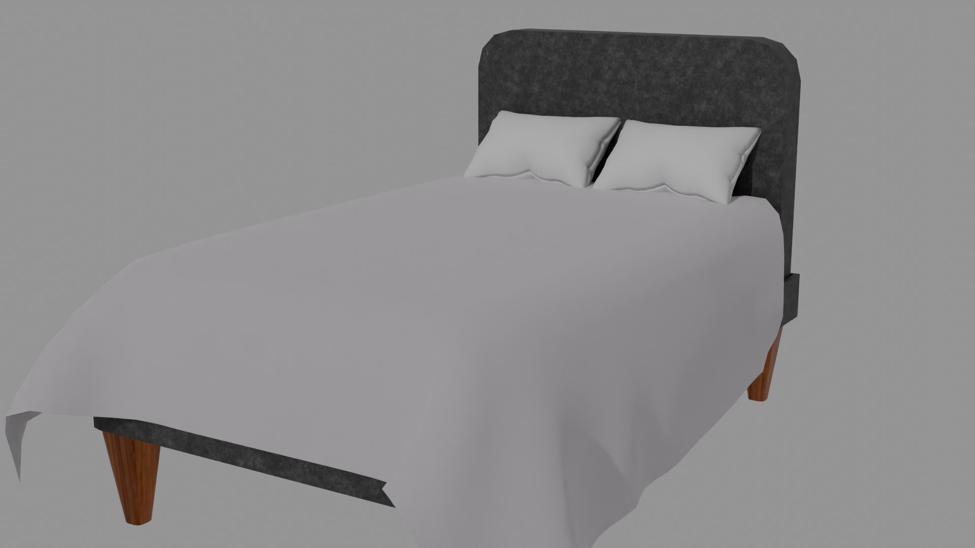 Bed 3D Model - TurboSquid 2252342