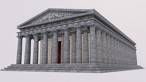 Parthenon Greek Temple model