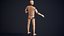 Crash Test Dummy Rigged Low Poly