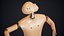 Crash Test Dummy Rigged Low Poly