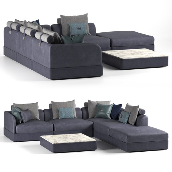 3d Le Mans Furniture Collection By, Max Home Bermuda Sofa Bed