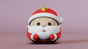 Santa Claus ball 3D model