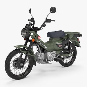 3D Honda Trail 125 ABS model
