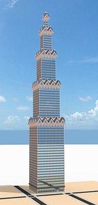 skyscraper nr 25 3d model