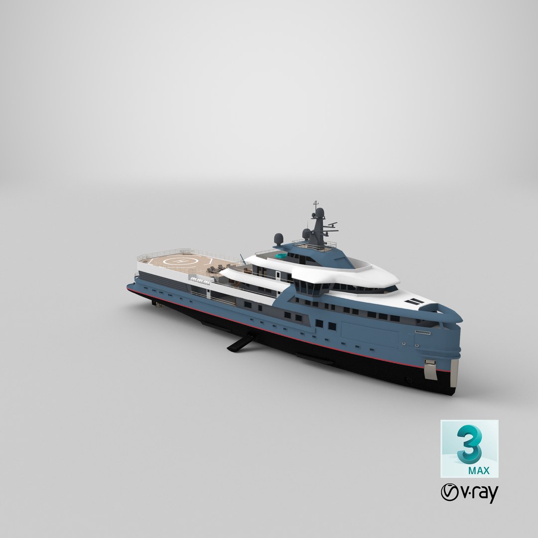 3D Expedition Yacht Seaexplorer Explorer Model - TurboSquid 1539636