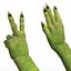 Orc Green Hands forradas para Cinema 4D
