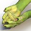 Orc Green Hands forradas para Cinema 4D