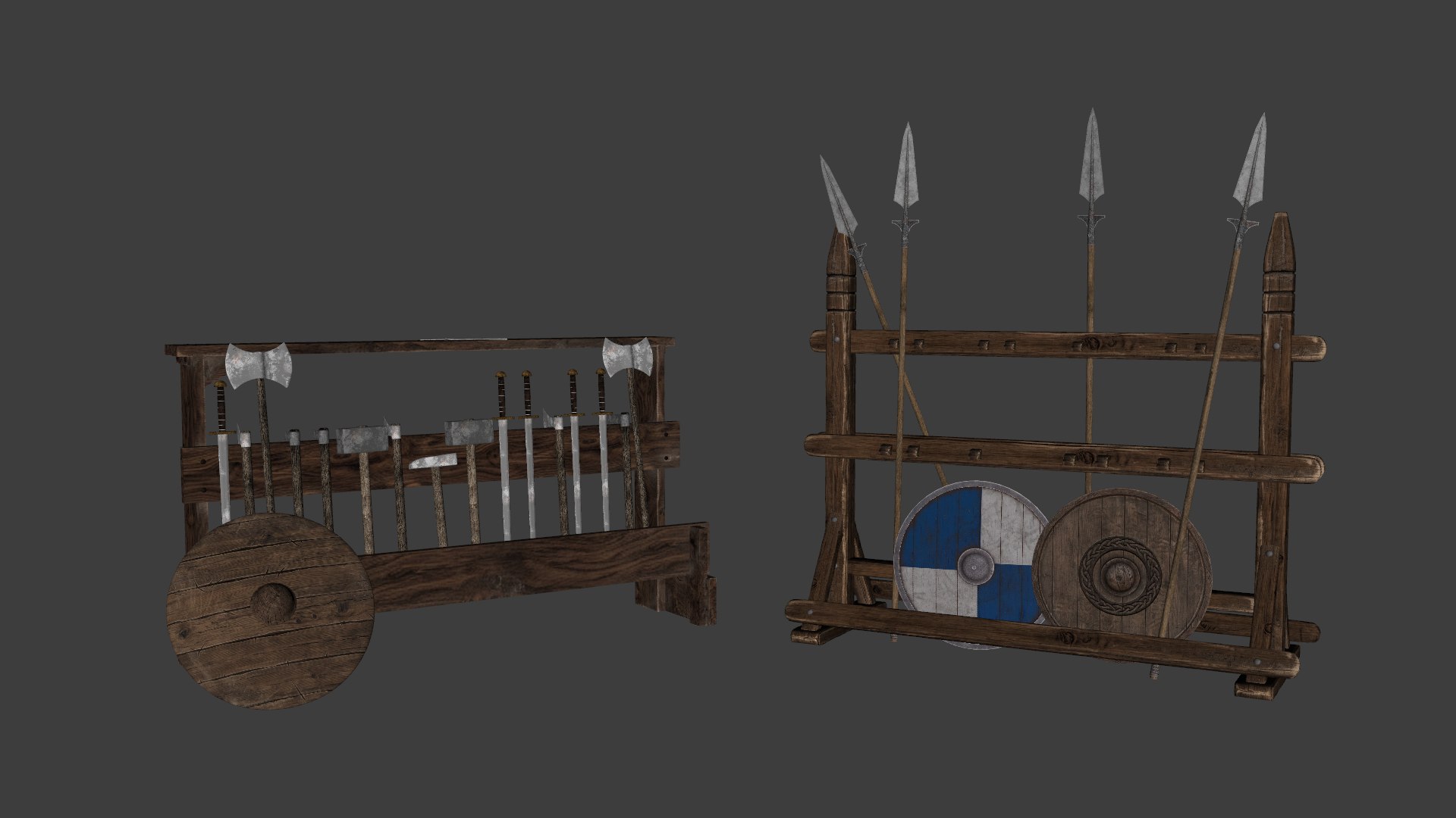 Medieval Weapon Stand low-poly 3d model 3D https://p.turbosquid.com/ts-thumb/Ee/NAaMdu/tt/u/png/1783228560/1920x1080/fit_q87/08afa3caca12e417d8cba3589a3fad9df9e04db3/u.jpg