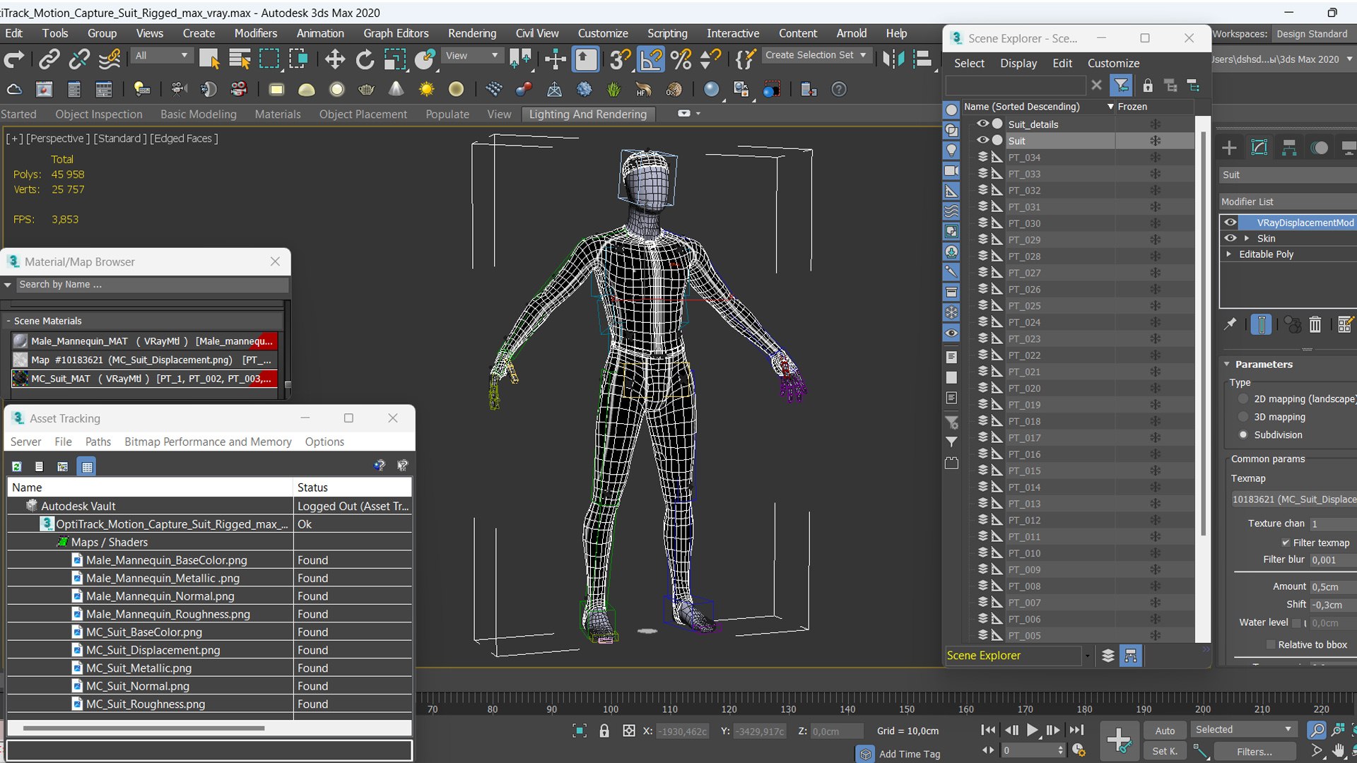 OptiTrack Motion Capture Suit Rigged 3D Model - TurboSquid 2295107