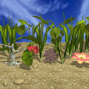 props nature 3d model