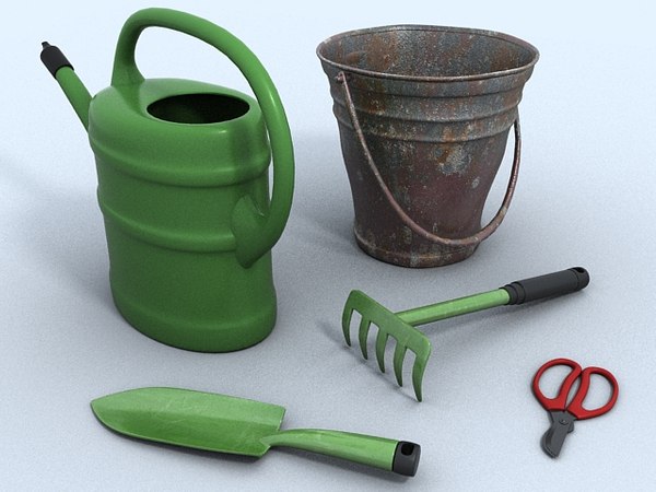 3d model farming tools