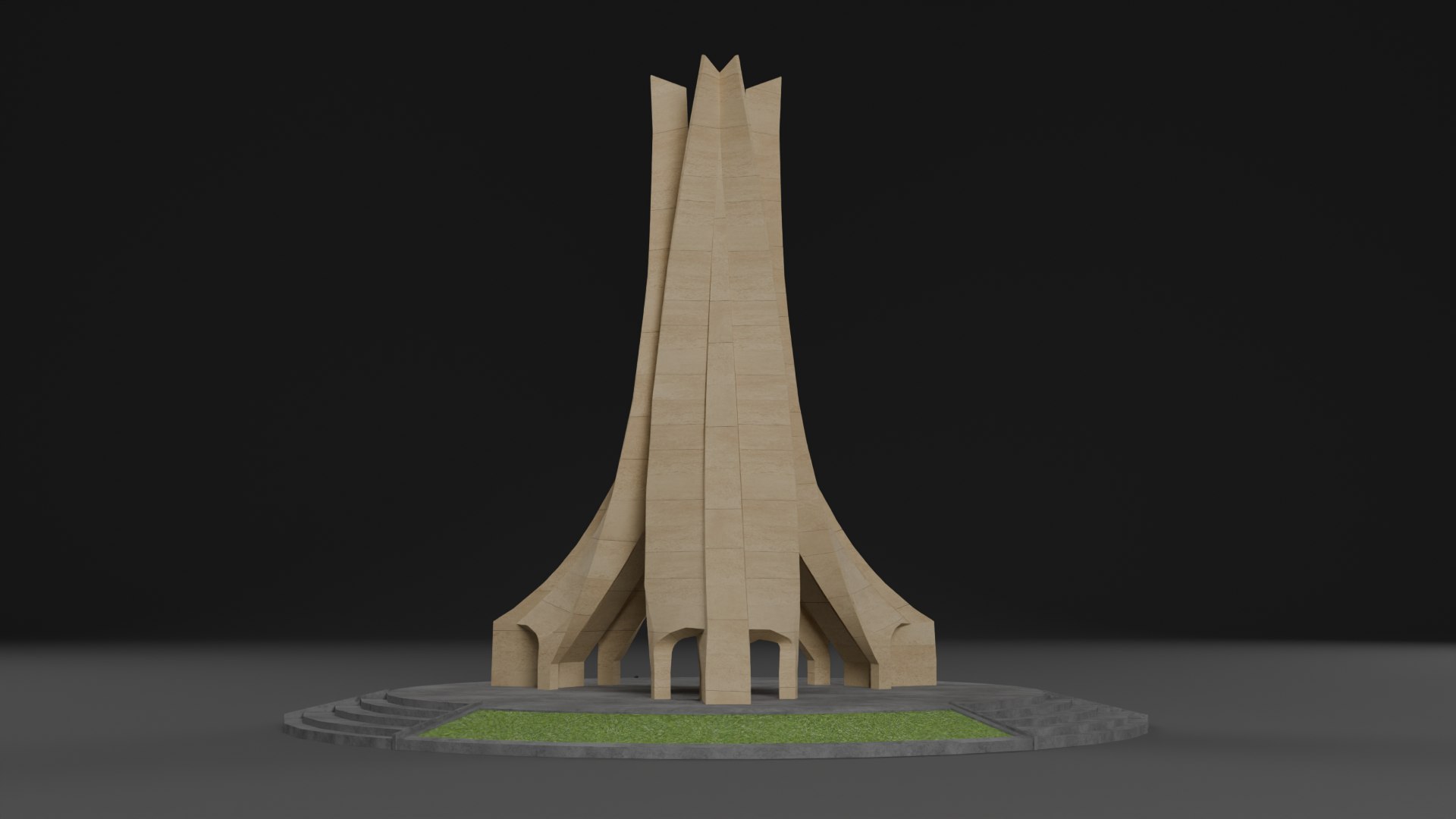 Landmark Architecture Pack Iraq India Morocco Algeria 3D model https://p.turbosquid.com/ts-thumb/Ee/ZT53ou/Zk/maqam_echahid6/png/1740298380/1920x1080/fit_q87/1da010d93a8e4a15067934c3a71e39dac50eec50/maqam_echahid6.jpg