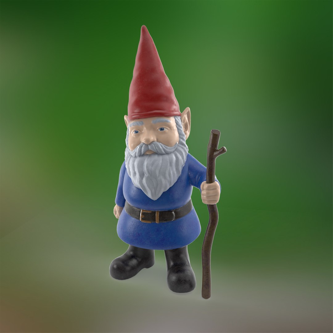Garden Gnome 3d Max