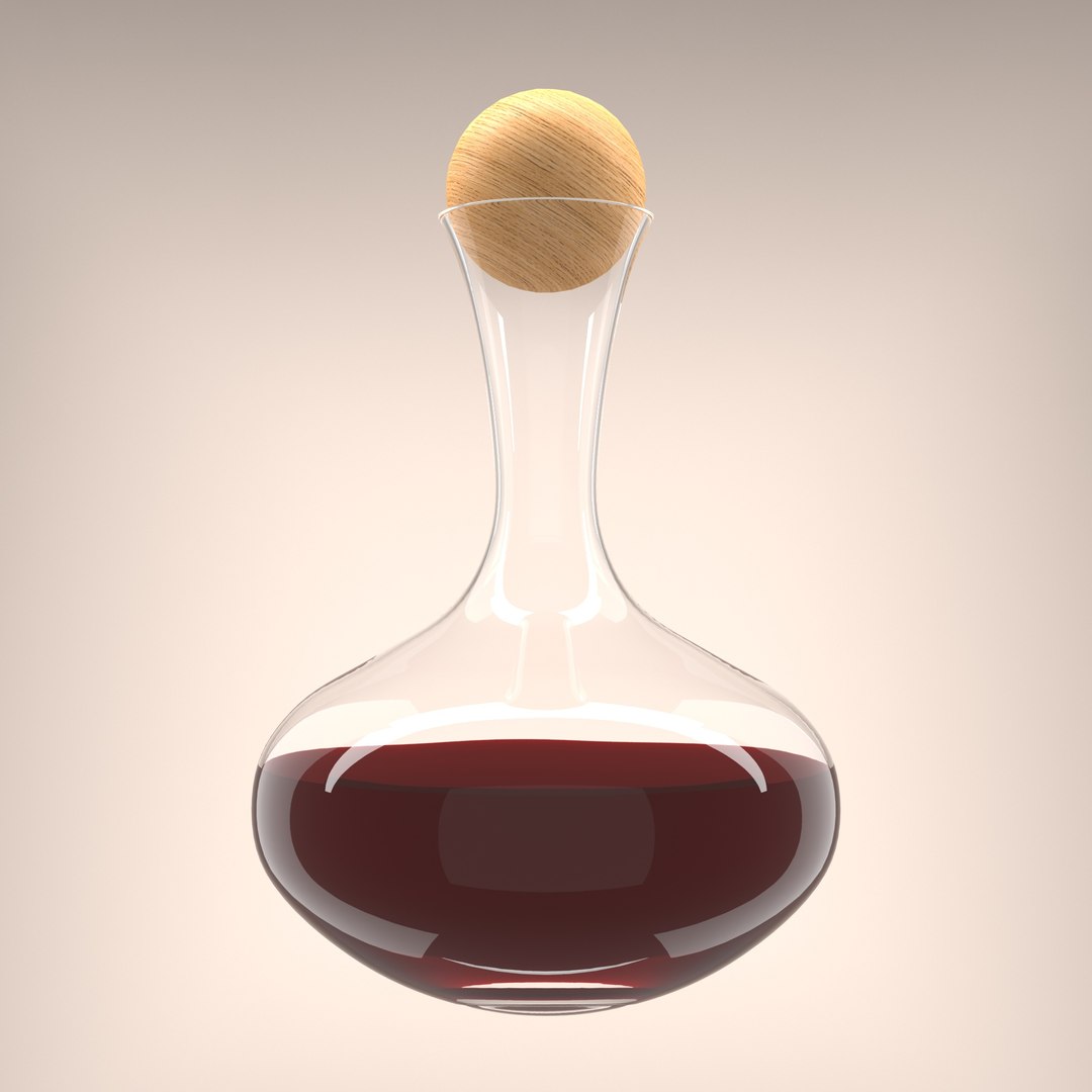 3D glass carafe https://p.turbosquid.com/ts-thumb/Ee/ckAPrj/taCM2z5H/carafehalffull_01/jpg/1503322650/1920x1080/fit_q87/2e16d2e3acff32c27b40411fcc6e84bcc8c2bb71/carafehalffull_01.jpg