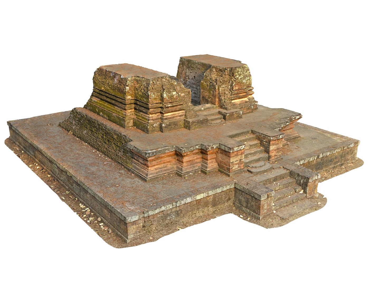 3d Angkor Temple 24k Cambodia Model