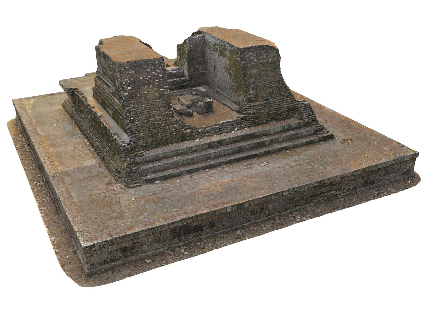 3d Angkor Temple 24k Cambodia Model