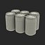 pack cans dr pepper 3d max