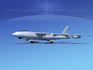 Boeing B-47E Stratojet Bare Metal