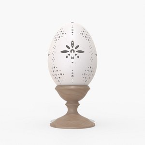 Easter Egg 2026 - Carved Pattern