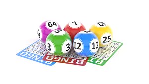 Bingo Balls and Cards
