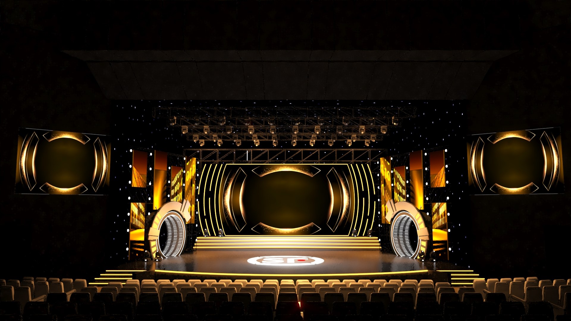 3D Stage 8 Model - TurboSquid 2081477