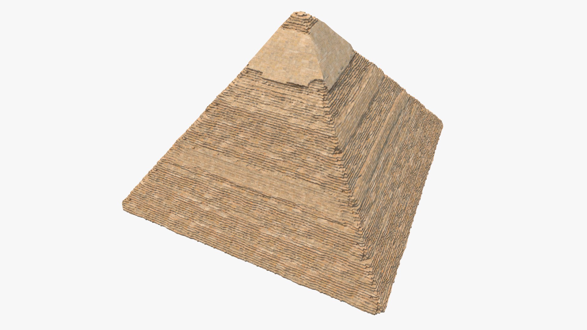 Pyramid Khafre 3d Model