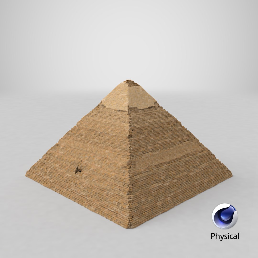 Pyramid Khafre 3d Model