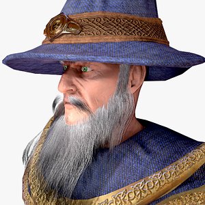 original wizard staff 3D model
