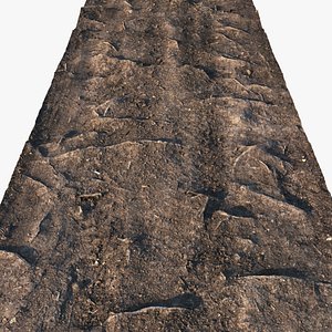 Forest road material 03 model