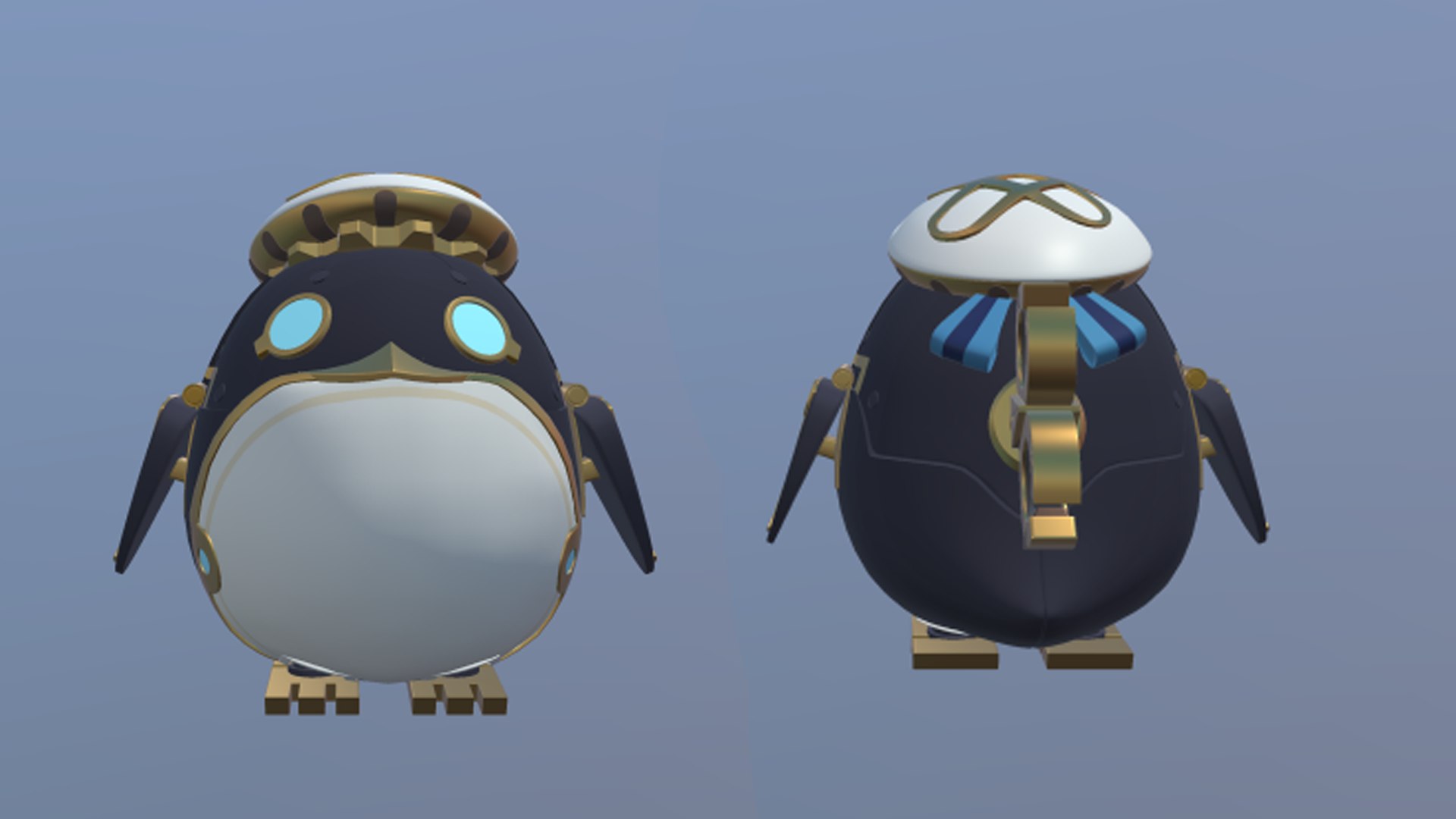 3d Model Penguin Genshin Impact Pers Turbosquid 2153904