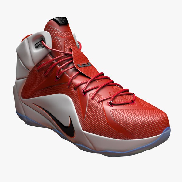 nike lebron 12 basketball shoe c4d