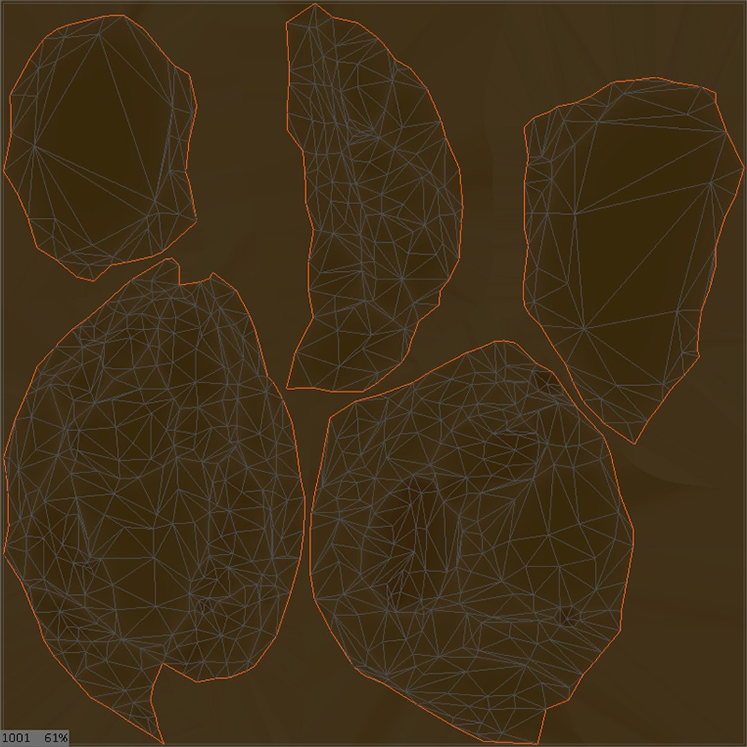 3D Stylized Desert Yellow Rock Collection model - TurboSquid 2156353