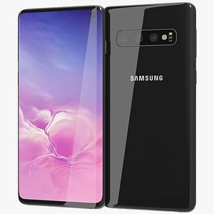 realistic samsung galaxy s10 3D model