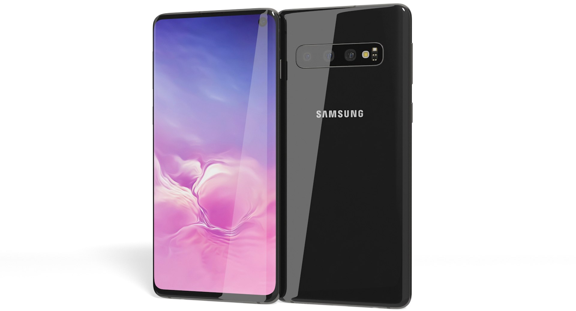 Realistic Samsung Galaxy S10 3D Model TurboSquid 1380502