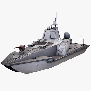 USV JARI Military AI Drone Ship PBR