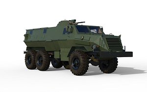 Ural Chekan MRAP Wagner PMC 3D