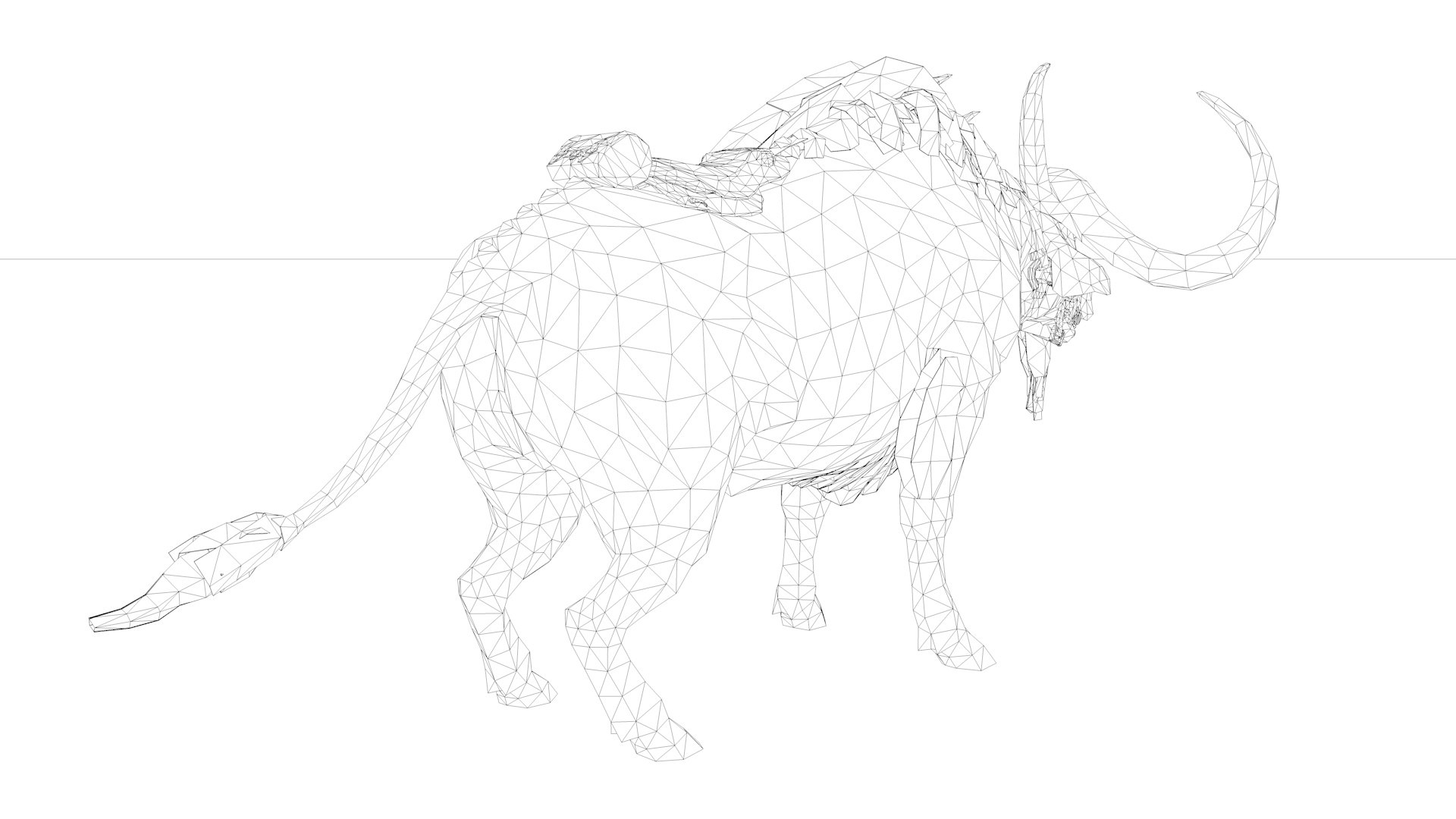Buffalo Model - TurboSquid 2373709