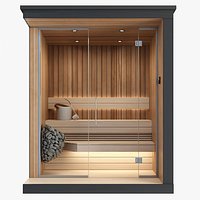 Sauna with electric heater Wi-Fi